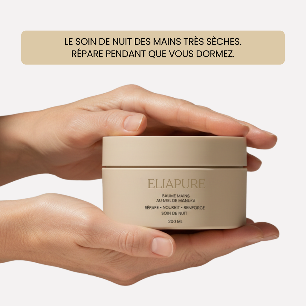 Baume nuit pour les mains au miel de Manuka — 200 ml