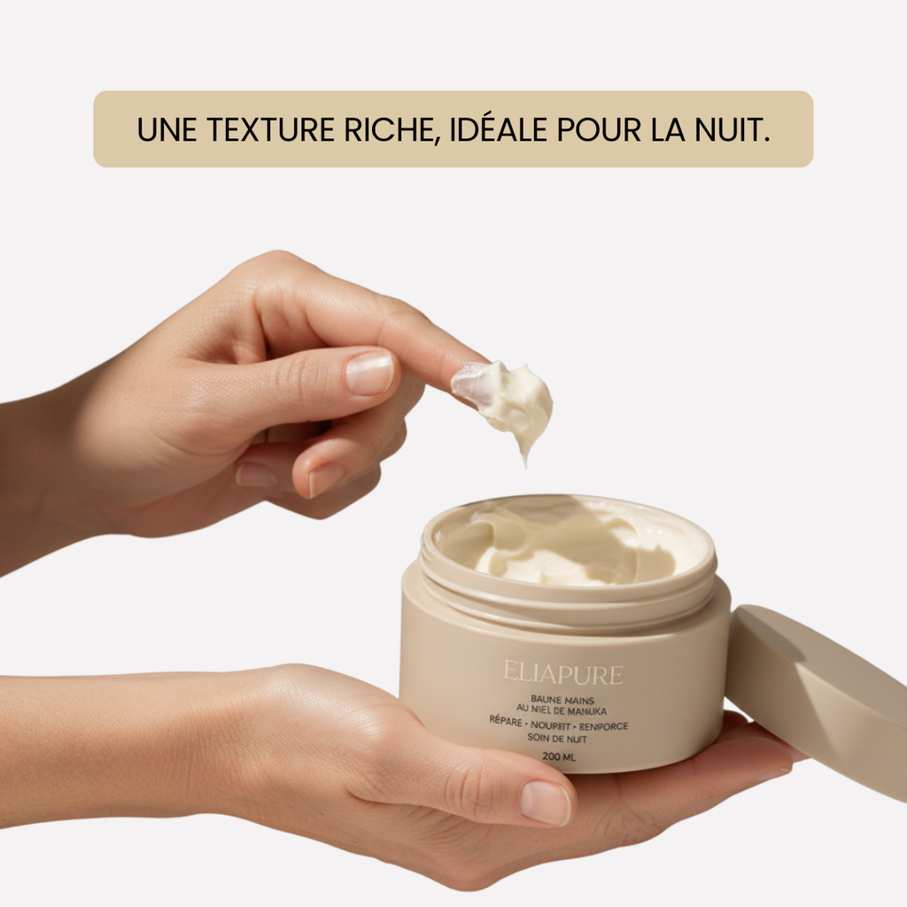 Baume nuit pour les mains au miel de Manuka — 200 ml