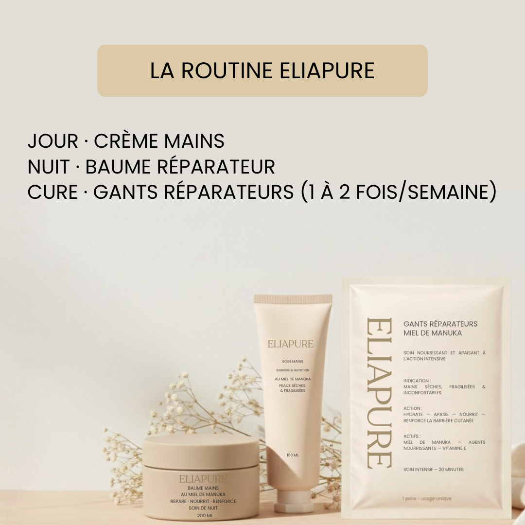 Baume nuit pour les mains au miel de Manuka — 200 ml