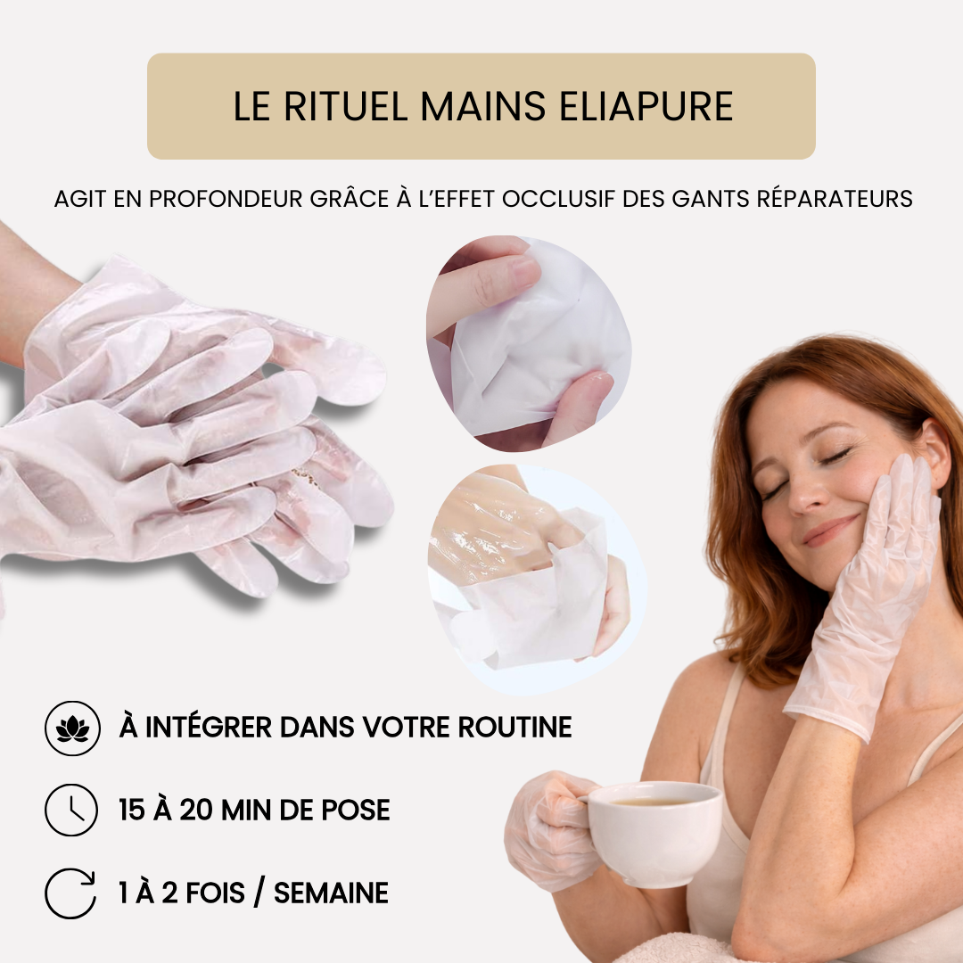 Gants réparateurs au miel de Manuka - 5 paires